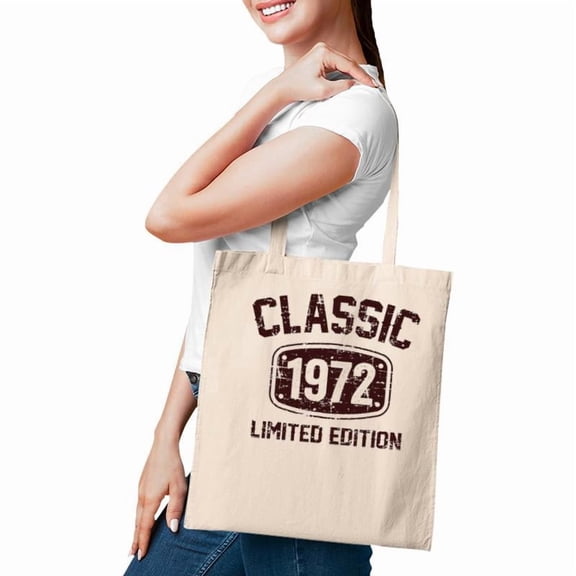 Years Old Classic 1972 Limited Edition Th Birthday Tote Bag