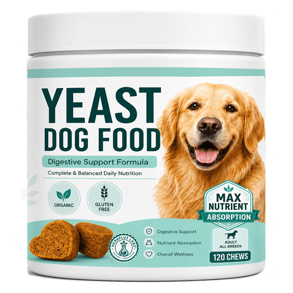 Yeast Infection Treatment For Dogs, Dog Yeast Infection Treatment, Soft Dog Chews, 120 Count