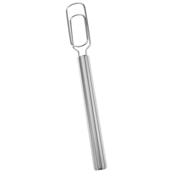 Yeast Spatula and Dough Mixer, Metal Dough Blender, Dough Hand Mixer Reaches Jar Bottom, Bread Whisk Tool for Mixing and Cooking, Sourdough Mixing Tool for Pizza, Bread, and Cake,Silver