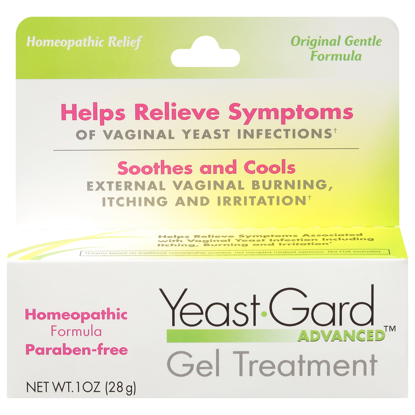 YeastGard Advanced Homeopathic Yeast Treatment Vaginal Gel - 1 oz