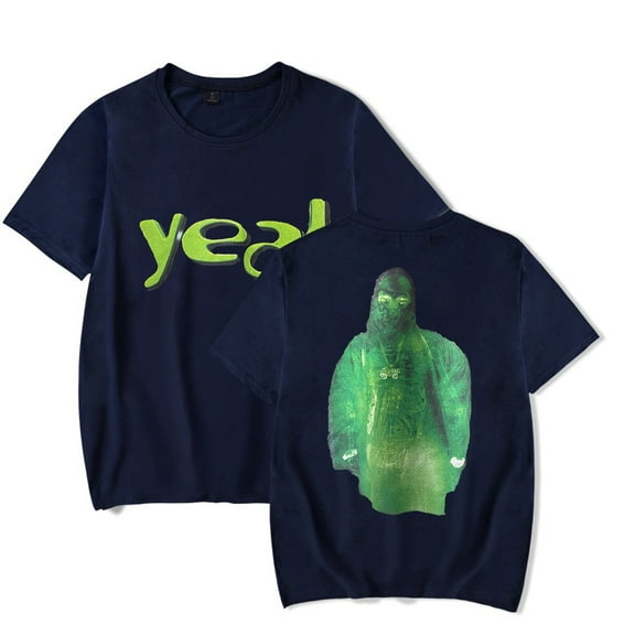 Yeat 2alive Green tour T-shirt 2023 Merch pop graphics print Crewneck Unisex Trend Casual Short Sleeve TShirt Top