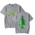 thumbnail image 1 of Yeat 2alive Green tour T-shirt 2023 Merch pop graphics print Crewneck Unisex Trend Casual Short Sleeve TShirt Top, 1 of 3