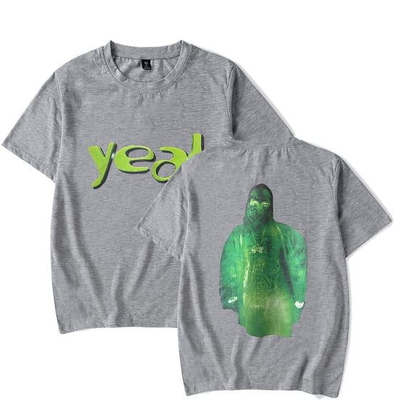 Yeat 2alive Green tour T-shirt 2023 Merch pop graphics print Crewneck Unisex Trend Casual Short Sleeve TShirt Top