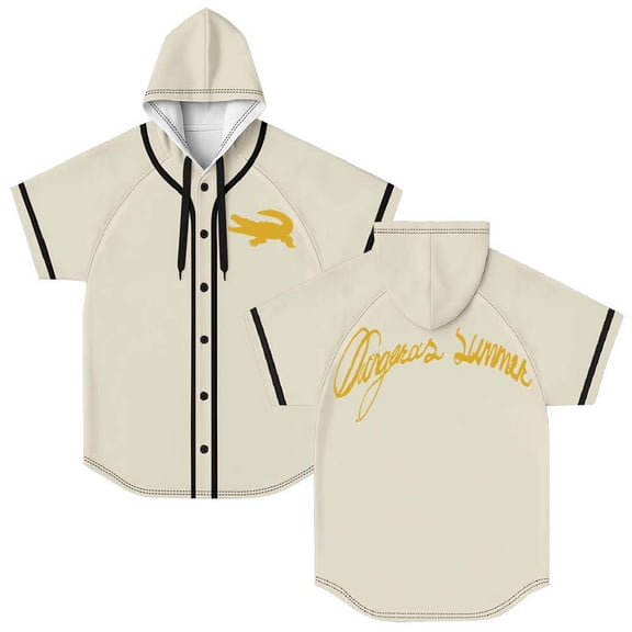 Yeat Dangerous Summer Alligator Merch Hooded Baseball Jersey Short Sleeve Shirt Women Men Crewneck Tee