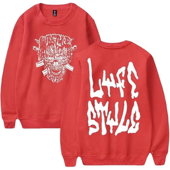 Yeat Lyfestyle 2093 Album Merch Sweatshirt Women Men Casual Crewneck Long Sleeve Pullover Clothes