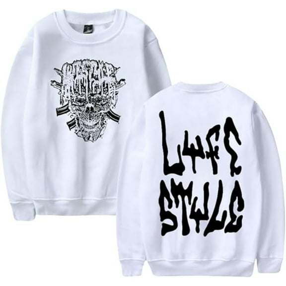 Yeat Lyfestyle 2093 Album Merch Sweatshirt Women Men Casual Crewneck Long Sleeve Pullover Clothes
