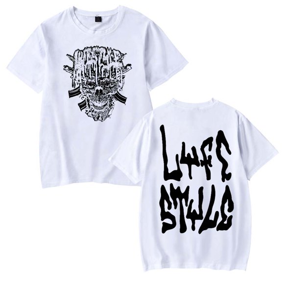 Yeat Lyfestyle 2093 Album Merch T-Shirt Women Men Casual Crewneck Short Sleeve Fashion Tee