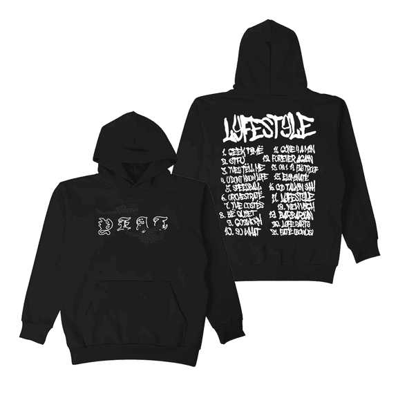 Yeat Merch Hoodie CPFM Lyfestyle Tracklist Clothes For Men Women T Shirts Short Sleeve Top Tees