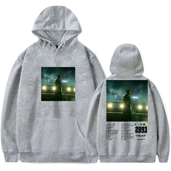 Yeat Rapper Hoodies 2093 Album Merch Hooded Sweatshirts Women Men Fashion Casual HipHop Style Pullovers