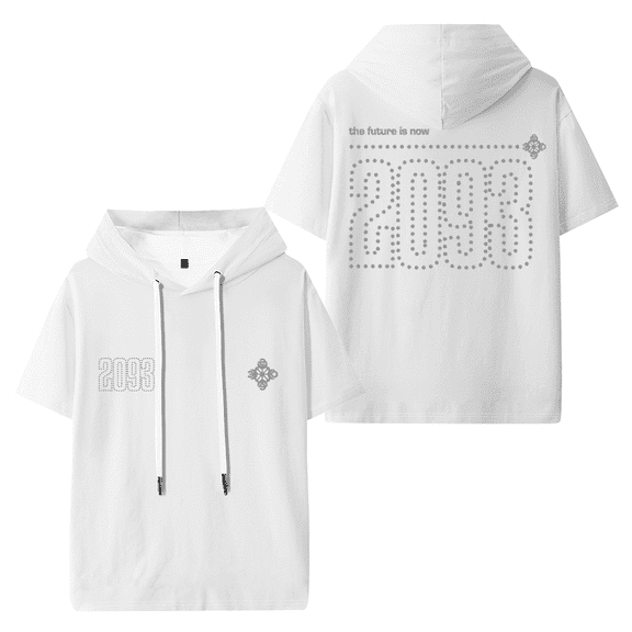 Yeat The Future is Now Hooded T-shirt Women Men Fashion Short Sleeve Tee