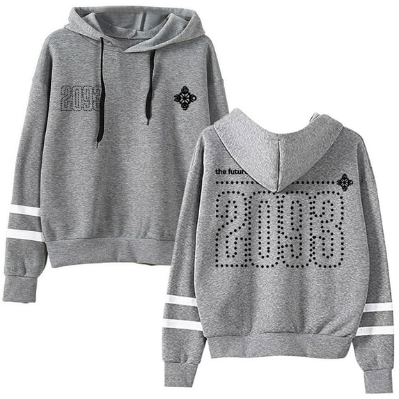 Yeat The Future is Now Hoodie Unisex Pocketless Long Sleeve Pullover Sweatshirt