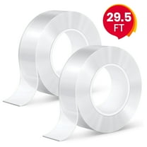 Yecaye 29.5ft Double Sided Tape Heavy Duty, Two Sided Mounting Tape, 2 Roll
