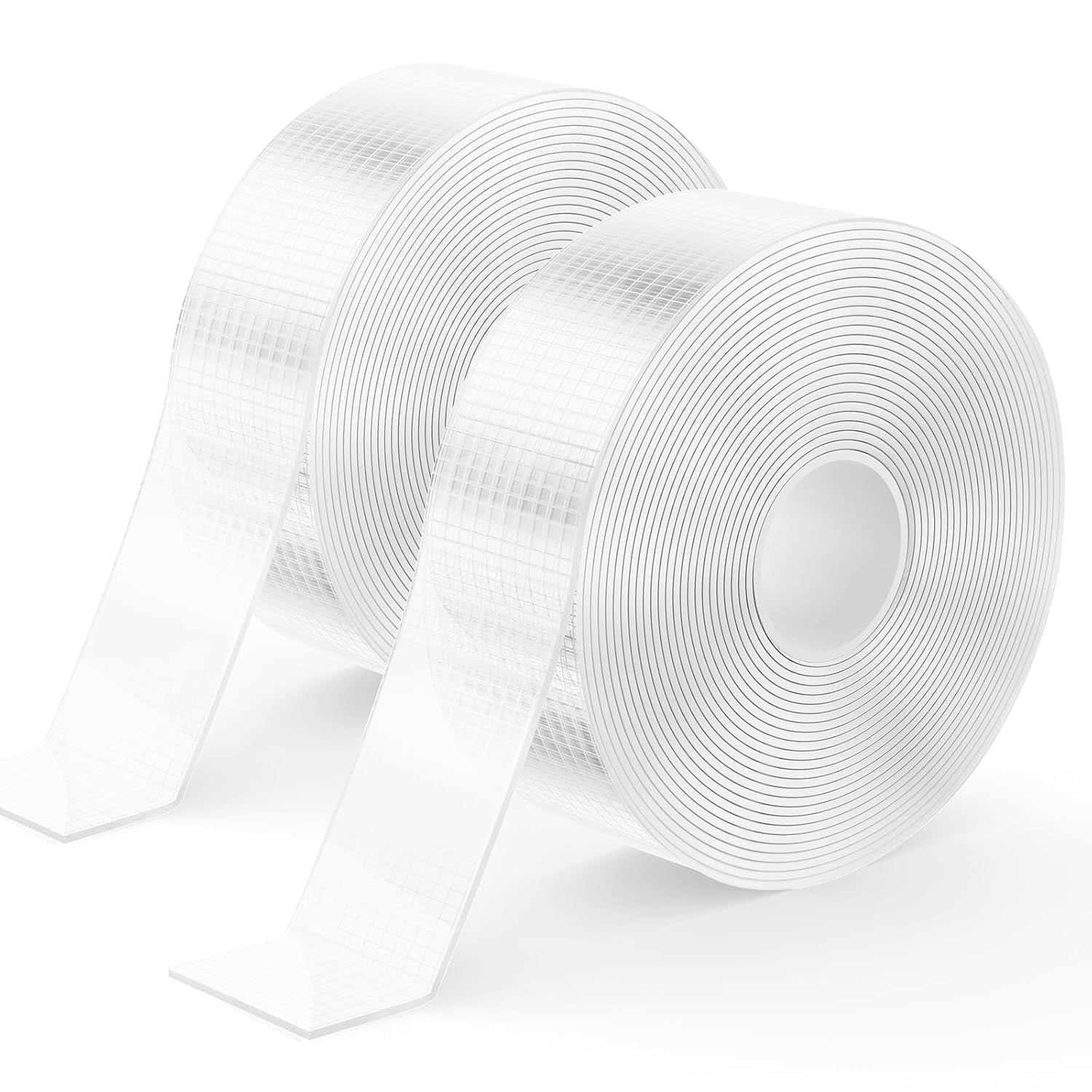 Delamu 32.8ft Double Sided Tape Heavy Duty, Mesh-textured Two Sided ...