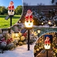 thumbnail image 1 of Christmas Solar Lights, Water-Proof Outdoor Solar Christmas LED Decorations with Santa for Patio Yard Lawn, Holiday Party Decor, 1 of 6
