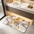 thumbnail image 1 of Yeciiwht Bathroom Rugs Russian Style Diatom Mud Bath Mat - Super Absorbent Quick Drying Floor Mats, Non-Slip Silica Gel Base Door Mats for Home Decor, 1 of 5