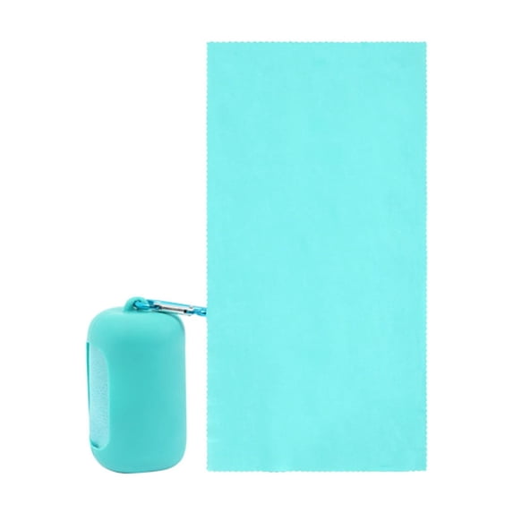Yeciiwht Cooling Towel – 16x32in Quick Dry Microfiber Towel with Storage Container, Breathable & Portable Gym Towel for Running & Outdoor Activities
