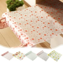 Yeciiwht Customizable DIY Shelf Liner Refrigerator Liners 59x12 Inches, Floral Pattern Cabinet Liner Waterproof, Oil-proof and Dust-proof Drawer Liner Fridge Mats for Kitchen Cabinets