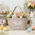 thumbnail image 1 of Yeciiwht Easter Basket Exquisite Cute Rabbits Ears Easter Baskets, Easter Eggs Candy Gift Storage Handbag Festive Party Decoration Gift Bags for Adding Atmosphere, 1 of 6