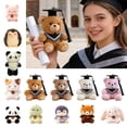 thumbnail image 1 of Yeciiwht Graduation Teddy Bear Plush – Stuffed Animal with Cap and Diploma, 7 Inch Soft Congrats Grad Bear Toy, Graduation Gift for Kids, 1 of 8