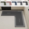 thumbnail image 1 of Yeciiwht L Shaped Non-Slip Kitchen Rugs, Stain Resistant Quick Dry Kitchen Mat, Machine Washable Soft Foldable Kitchen Mats for Home, Kitchen, 1 of 6