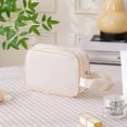 thumbnail image 1 of Yeciiwht Large Capacity Transparent Pencil Case – Durable Rectangular Storage Pouch with Zipper Closure, Portable Stationery Organizer for Students & Office, 1 of 6