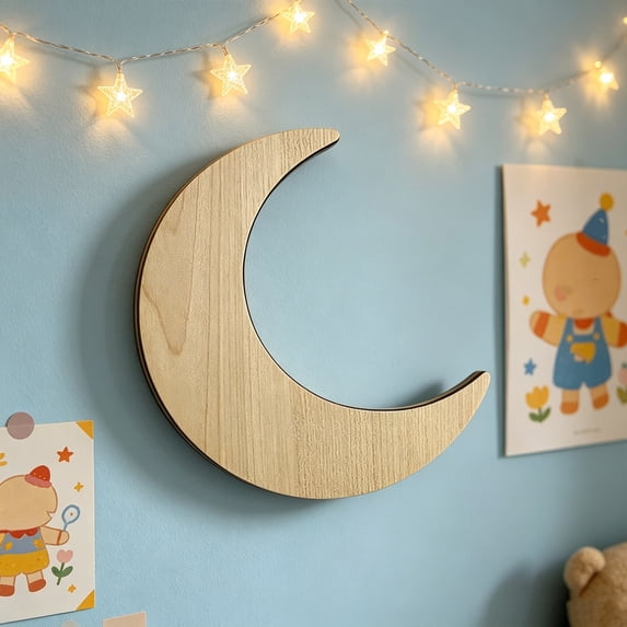 Yeciiwht Moon and Stars Wall Decals – Removable Vinyl Stickers for Kids Room Nursery Bedroom Decor DIY Celestial Wall Art
