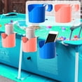 thumbnail image 1 of Yeciiwht Pool Storage Basket, Above Ground Pool Accessories with Pool Cup Holders, Swimming Poolside Storage Baskets to Organize Cup Towel, 1 of 7