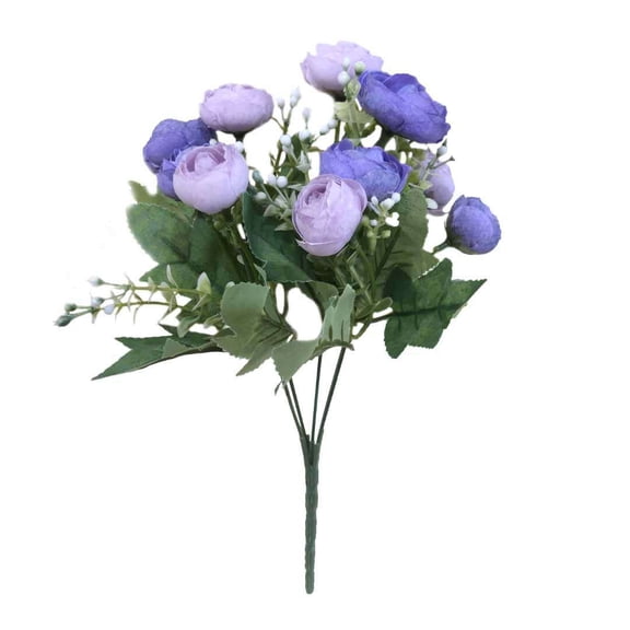 Yeciiwht Simulated Flower Home Decoration Wedding Handheld Flower Road Guide Wall Artificial Flower