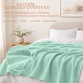 thumbnail image 1 of Yeciiwht Soft Gauze Blanket Breathable Lightweight Cotton Muslin Blankets Throw Blanket for Bed, Couch & Sofa, Cozy All-Season Home Blanket 90*79, 1 of 6