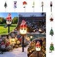 thumbnail image 1 of Yeciiwht Solar Christmas Garden Lights – Outdoor Pathway LED Stake Decorations with Festive Holiday Designs, Weather-Resistant Yard & Patio Lighting, 1 of 7