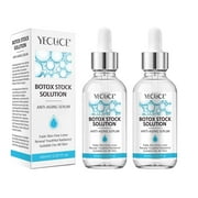 Yecuce 2-Pack مصل مضاد للشيخوخة،مصل للوجه،مضاد للتجاعيد،تعزيز كولاجين البشرة، بشرة ممتلئة، بشرة شابة متوهجة