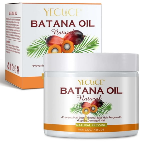 Yecuce Batana Oil Hair Masks, Pure Natural, Repair Smooth, for All Hair Type, 7.8fl.oz