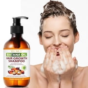 Yecuce Batana Oil Shampoo,Pure Natural,Deep Cleansing Scalp,Reduces Hair Breakage,300ml