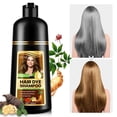 thumbnail image 1 of Yecuce Hair Dye Shampoo with Natural Plant, Moisturizing, 500ml - Brown, 1 of 10