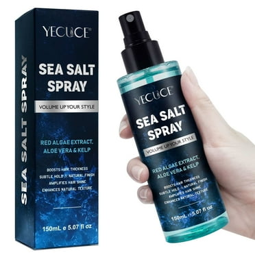 Yecuce Sea Salt Spray for Hair Men and Women, Rapid Shaping,Hair Styling Spray,5.07fl.oz