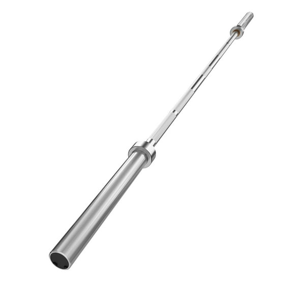 Yedigre Carbon Steel Barbell Bar, Bench Press Bar with Bearings, 7FT Straight Rod Weight Bar for Weightlifting, Powerlifting, 1000lbs Max Load Capacity, Home Gym Fitness Equipment