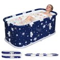 thumbnail image 1 of Yedigre Foldable Portable Bathtub – One-Click Folding, Ice & Hot Bath, Oxford Cloth, 1 of 13