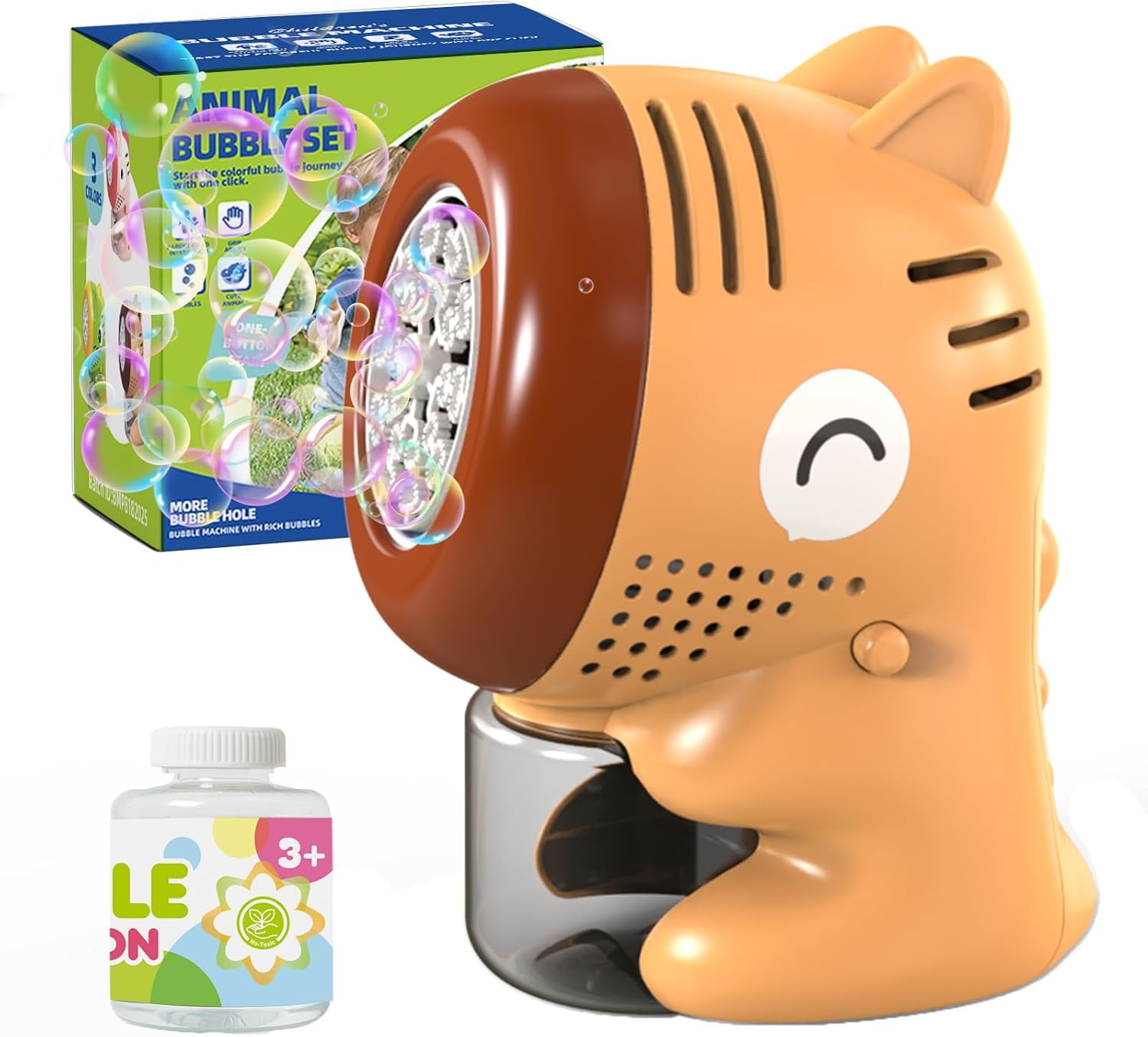 Yedobee Mini Capybara Bubble Machine for Kids Toddlers, Automatic ...