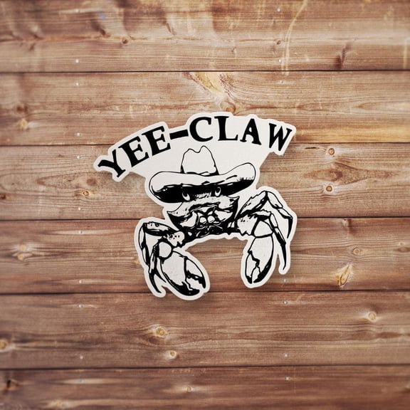 Yee Claw Crab Sticker