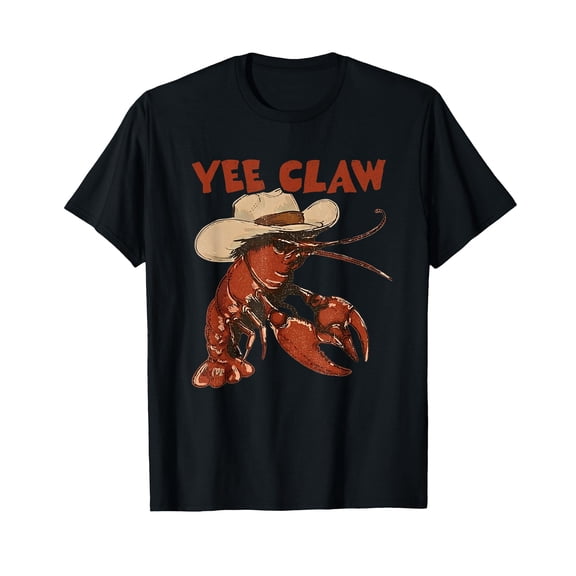 Yee Claw Funny Vintage Crawfish Boil Cajun Seafood Festival T-Shirt