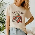 thumbnail image 1 of Yee Claw Yee Haw Crab Shirt, Cowboy Crawfish Meme Shirt, Funny Crawfish Tee, Summer Tee, 1 of 5