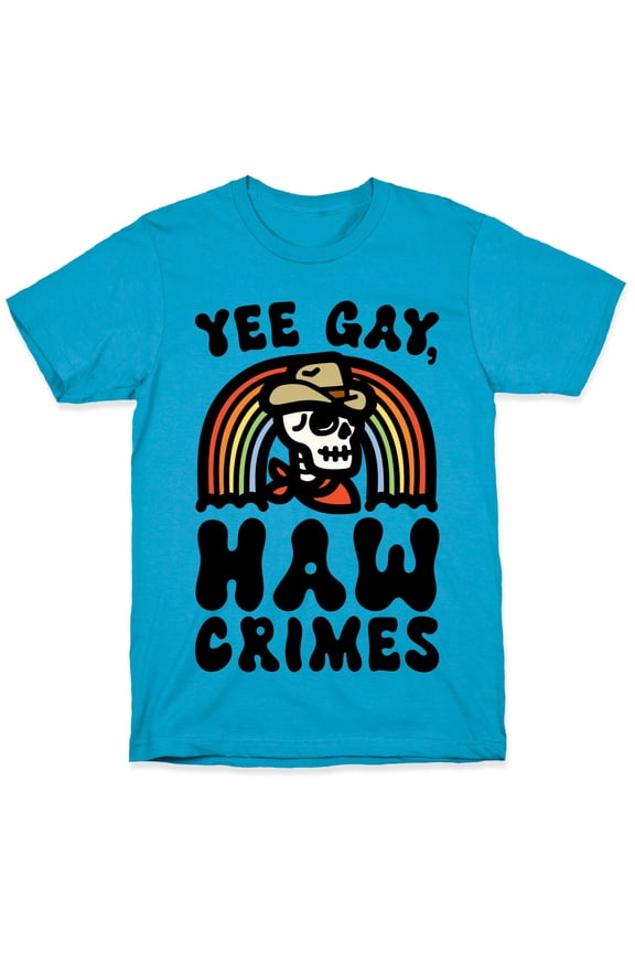 Yee Gay Haw Crimes Unisex Triblend Tee Tee Shirt Sweatshirt Hoodie