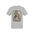 thumbnail image 1 of Yee Haw Cat Cowboy Graphic Men's T-shirt, 1 of 3