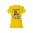 thumbnail image 1 of Yee Haw Cat Cowboy Graphic Women's T-shirt, 1 of 3
