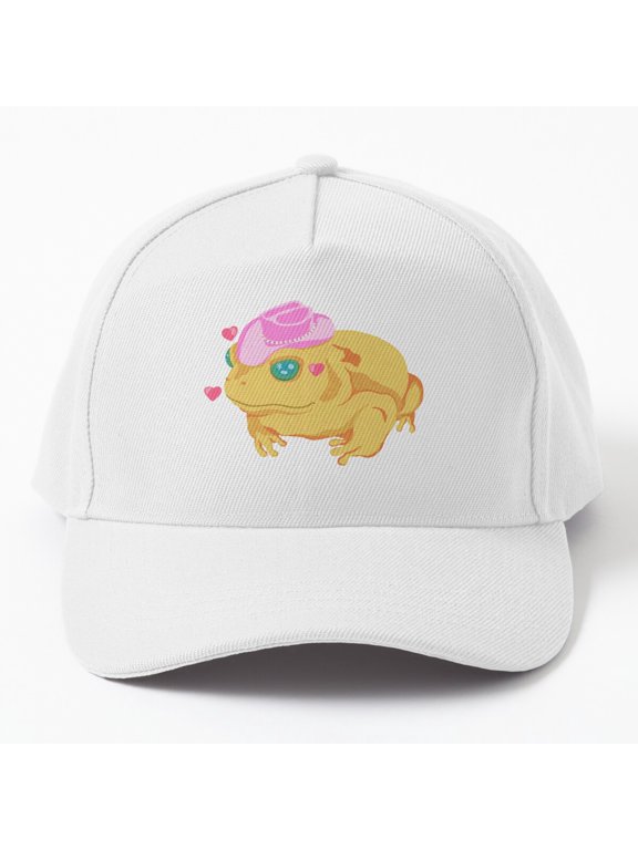 Yee Haw Frog Baseball Cap, Western Amphibian Character Graphic Design, Classic Hat