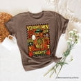 thumbnail image 1 of Yee Haw Halloween Retro Pumpkin Skeleton T-Shirt, Spooky Country Western Tee for Fall, 1 of 8