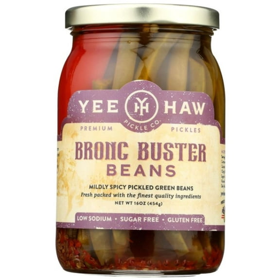 Yee-Haw Pickle Bronc Buster Beans 16 oz (Pack of 5)
