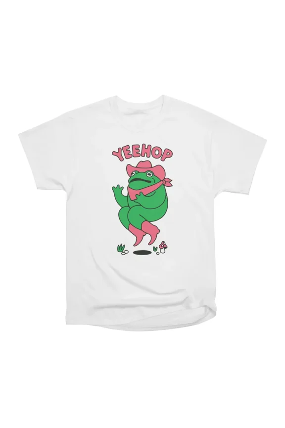 Yee Hop Frog T-Shirt Tee Gift For Him Merch For Her Apparel For Friend