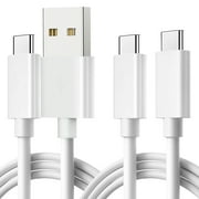 Yeebline USB C to USB C Cable 60W 5ft Type C to Type C Fast Charging Cable, and Yeebline USB Type C Cord Fast Charger USB-A to USB-C Charge [5A 5ft]