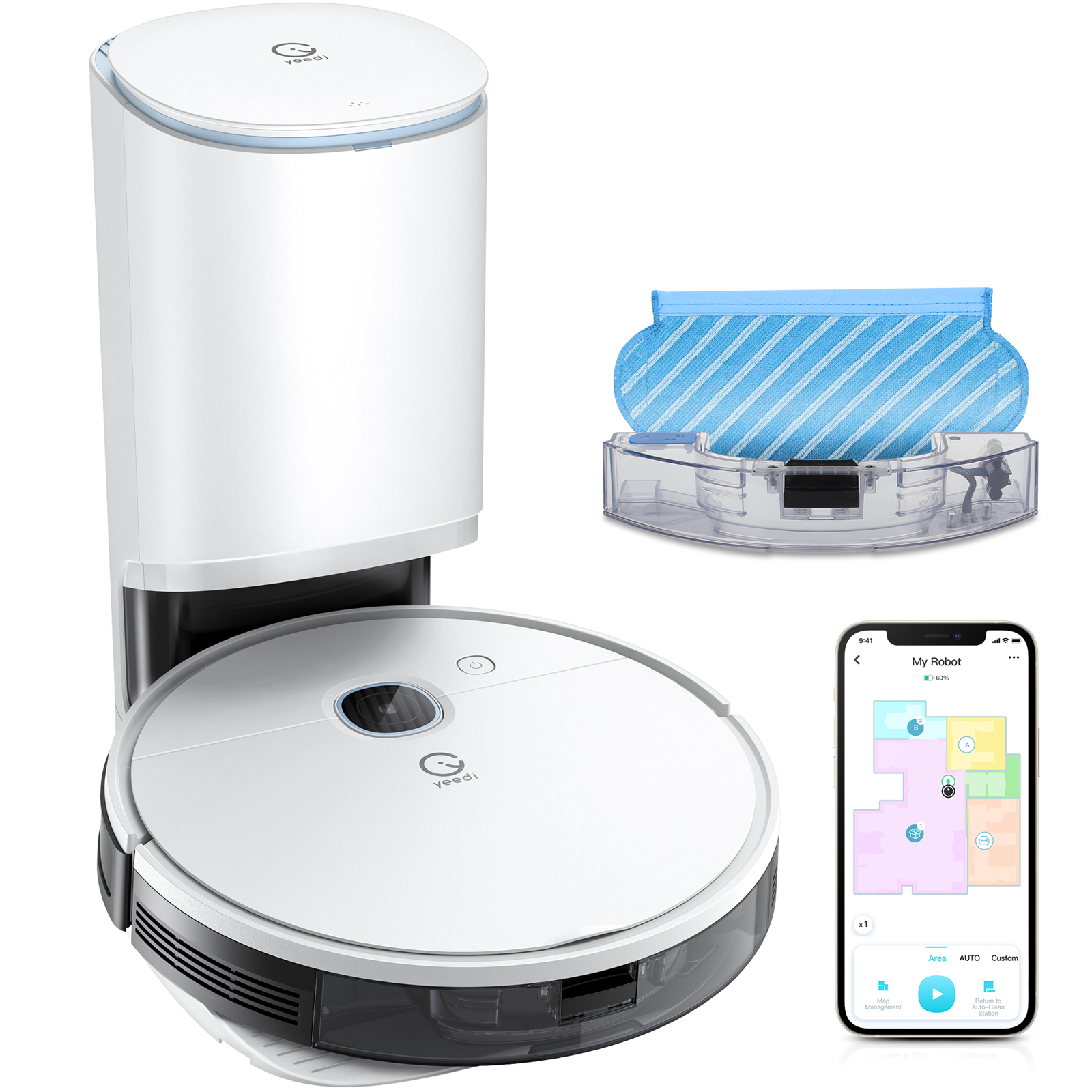 iRobot Roomba j8+ (8550) WiFi Connected SelfEmptying Robot Vacuum